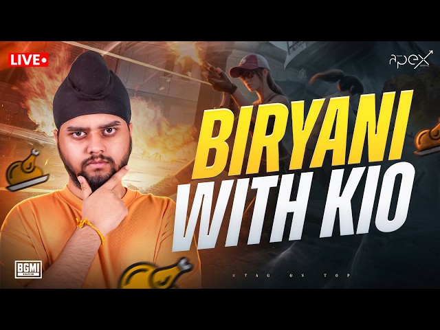 Biryani With Kio 🍽️ | Team Apex Gaming