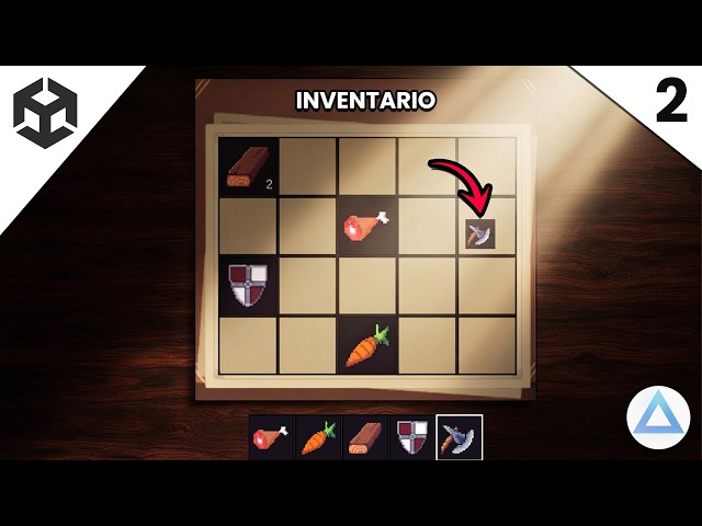 Create a COMPLETE INVENTORY in UNITY from SCRATCH 🎒 | Inventory Manager + UI Toolkit /#2