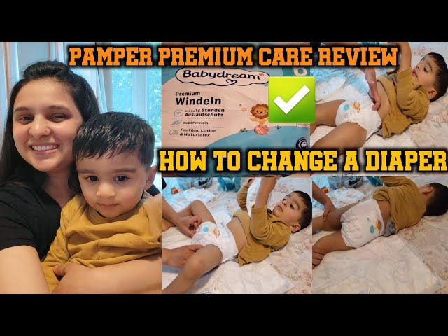 Diapers Wear Tips For New Moms / Pamper Premium Care Review / Indian Mom Daily Routine