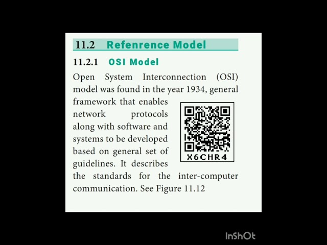 12th computer applications chapter- 11 osi model