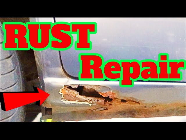 NO SPECIAL TOOLS RUST REPAIR At Home With Better Results Then A Auto Body Shop!