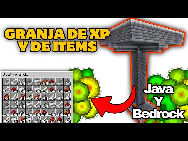 FAST and EASY XP Farm for Java & Bedrock Minecraft 26.2