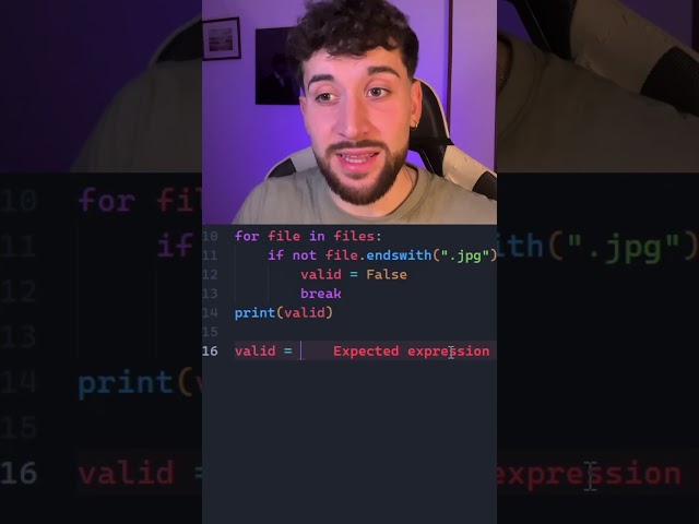 Stop chaining if statements in Python (ALL method)