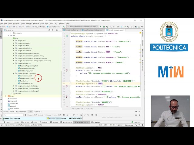 Spring Boot. API Rest. Seguridad