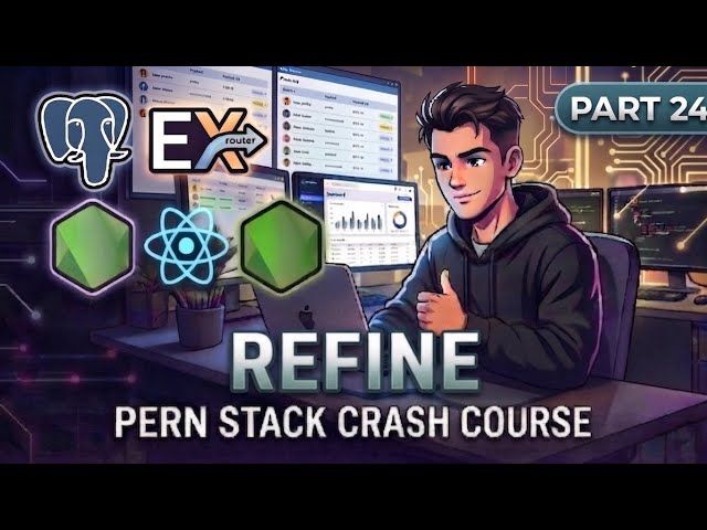 Refine | Part 24 | PERN Stack University Dashboard Tutorial | Pern Crash Course | @cracktrifac