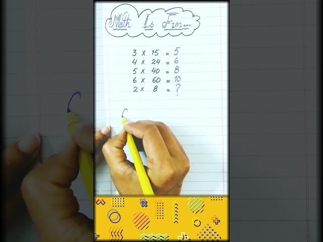 Math Is Fun #shorts #viral #mathfun  || Mathematics