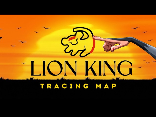 Lion King Music Therapy 🦁 Finger tracing - Brain Break