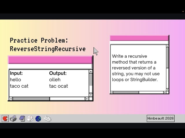 Reversing a String Recursively in Java, Understanding the Call Stack