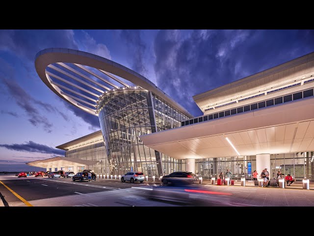 Airport walks: Orlando International Airport (MCO) New Terminal C...in 4K and no AI!