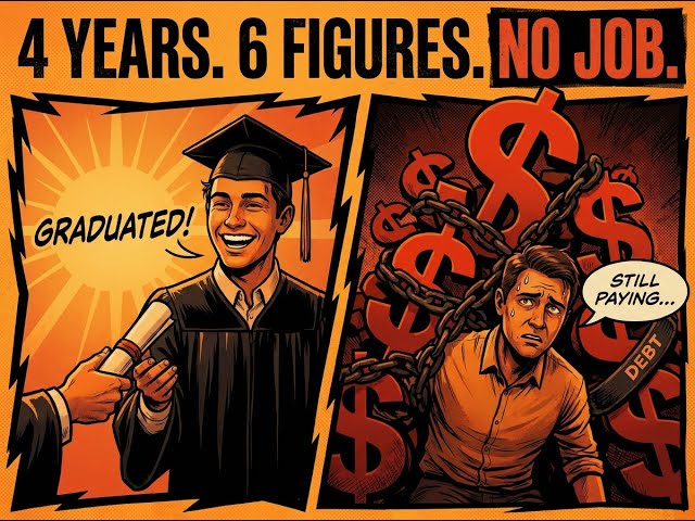 "You spent 4 years and $60,000 on a degree. AI learned your job in 4 months — for free."