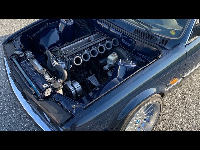 BMW E30 M20B28 ITB - Dragy 0-100 (first try)