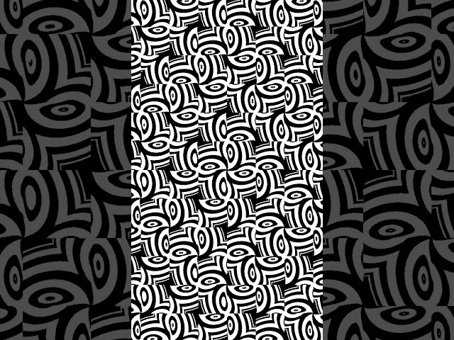 Hypnotic Optical Illusion Fractals | A Pattern That Breaks Visual Logic
