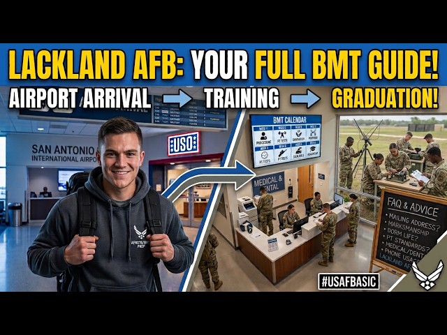 USAF Basic Military Training: Complete Lackland AFB Guide (Arrival to Graduation)