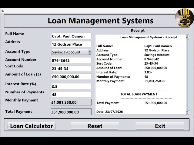 How to Make a Java Loan Management System Using NetBeans | Java Swing GUI Application - Part 1 of 2