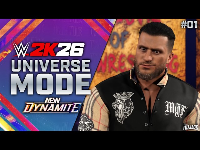 Dynamite Premiere! | AEW in WWE 2K26 Universe Mode | Episode 1
