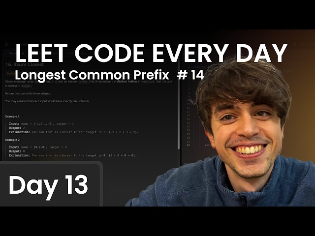 LeetCode every single day until I'm a PRO -  14. Longest Common Prefix