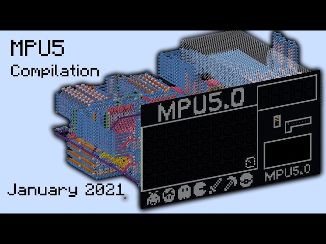 Everything I Ran on My MPU5.0 Redstone Computer