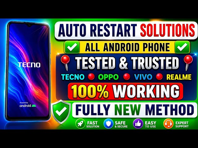 How to Fix Auto Restart Problem on Any Android Phone (2025 Guide) #autorestart #restartingpoblem