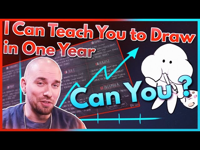 Did I REALLY Learn to Draw in One Year? | Completing Marc Brunet's Yearly Schedule