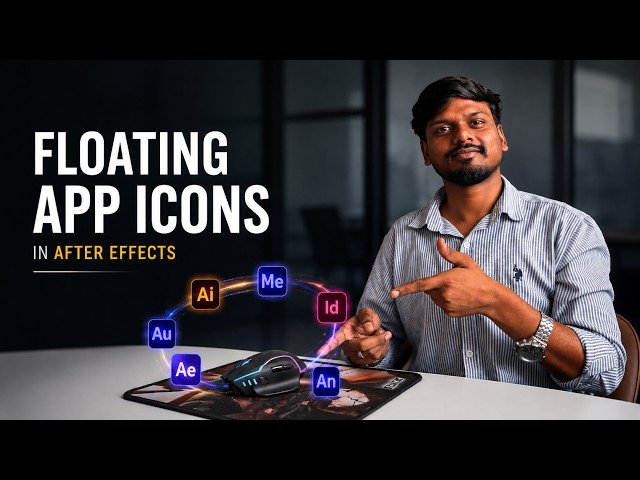 How To Floating App Icons in After Effects |