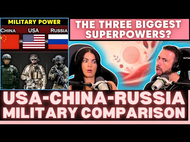 IS THE POWER GAP THAT WIDE? First Time Reacting To USA vs China vs Russia Military Power 2024!