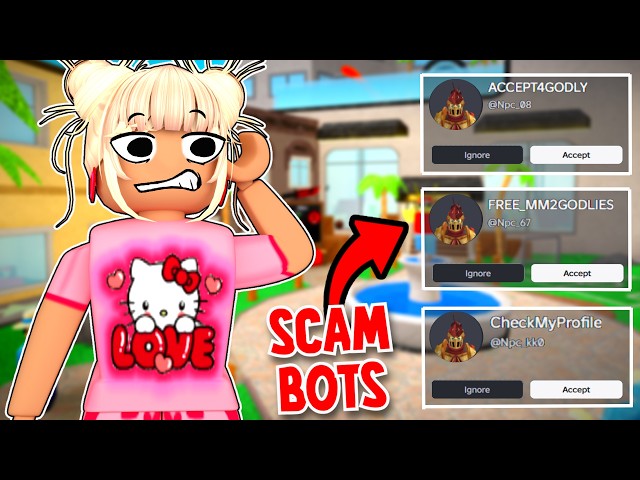 I REGRET ADDING THIS ROBLOX PLAYER.. (murder mystery 2)
