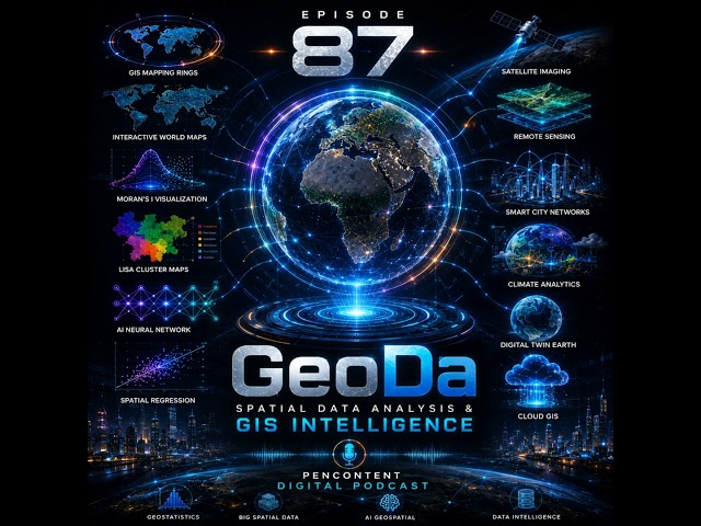 EP 87: Mastering GeoDa for Spatial Data Analysis, Geostatistics, and Geographic Information Systems