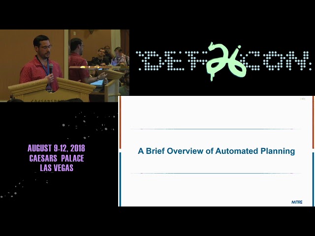 DEF CON 26 AI VILLAGE - Andy Applebaum - Automated Planning for the Automated Red Team