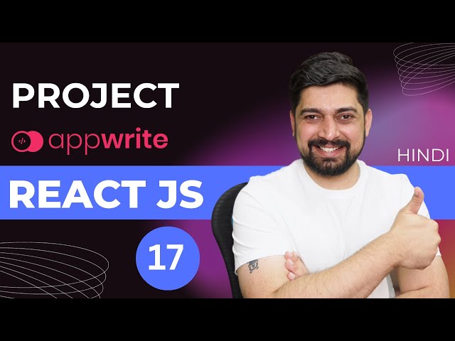 Appwrite backend for react project