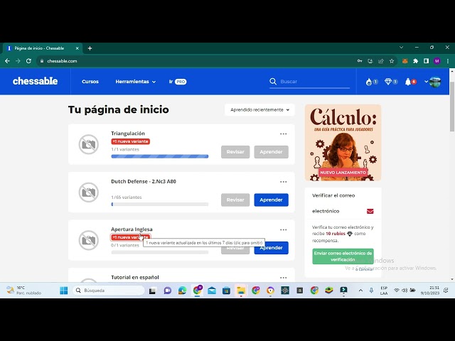 ¿Cómo utilizar el Chessable?