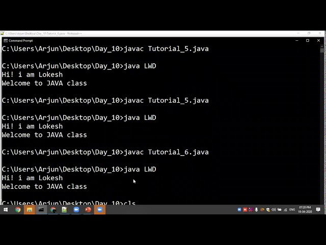 4.1.2. JAVA OOPS - Nested inner class