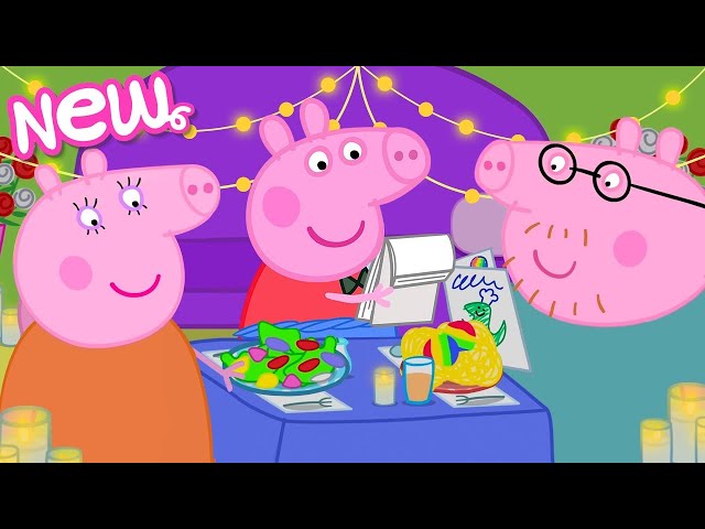 Peppa Pig Tales 🍴 Peppa's Fancy Restaurant! 🥗 BRAND NEW Peppa Pig Episodes