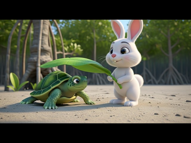 Brave Rabbit vs Evil Eagle | Heart-Touching 3D Animated Short Film | Turtle Rescue Adventure