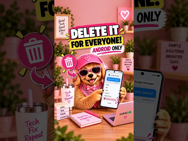 How to Delete a Sent Message for Everyone on Android