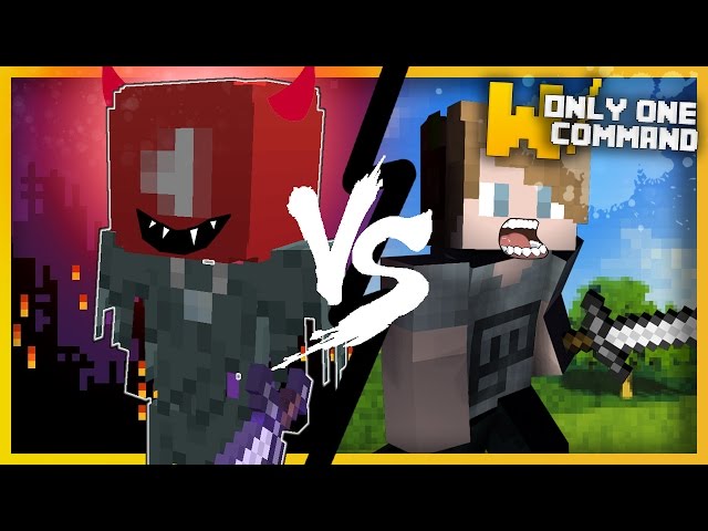 Minecraft - PewDiePie VS YouTube Algorithm Boss Battle with Only One Command Block
