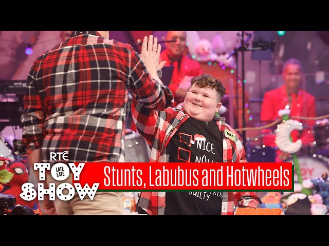 Stunts, Labubus & Hotwheels with Shay | The Late Late Toy Show 2025