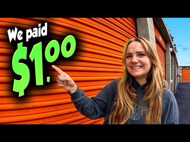 We paid ONE DOLLAR for this storage unit and found THIS...