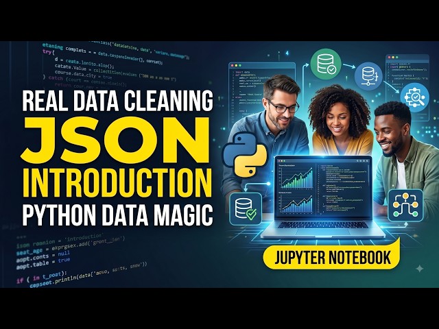 JSON in Python & JupyterLab Tutorial | Data Cleaning & Basic Analysis for Beginners (Hindi)