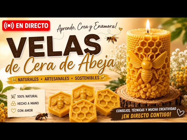 🕯️🍯 HOW TO make BEESWAX CANDLES (Step-by-Step + Scented Candles