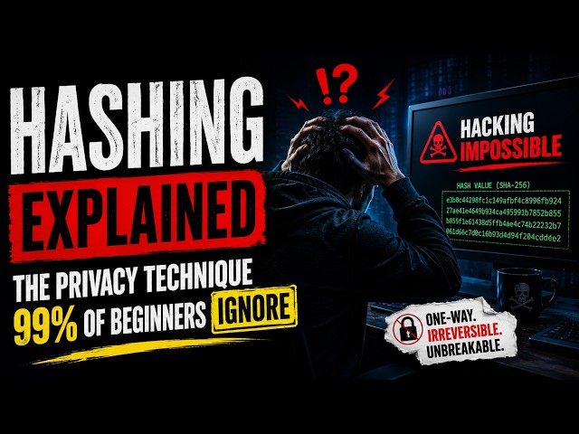 Your Password Is NOT Stored Like You Think! 🤔 Hashing Explained