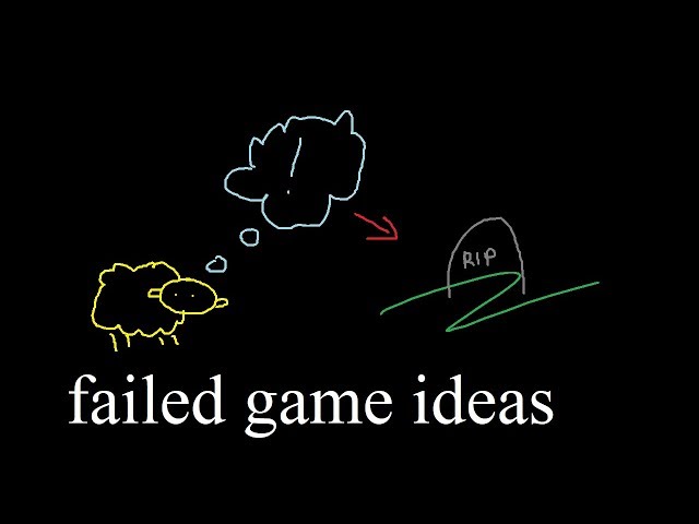 Failed game ideas