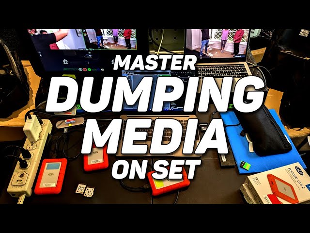 How to Manage Data on a Film Set
