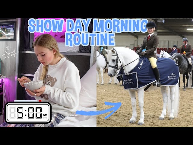 SHOW DAY MORNING ROUTINE!