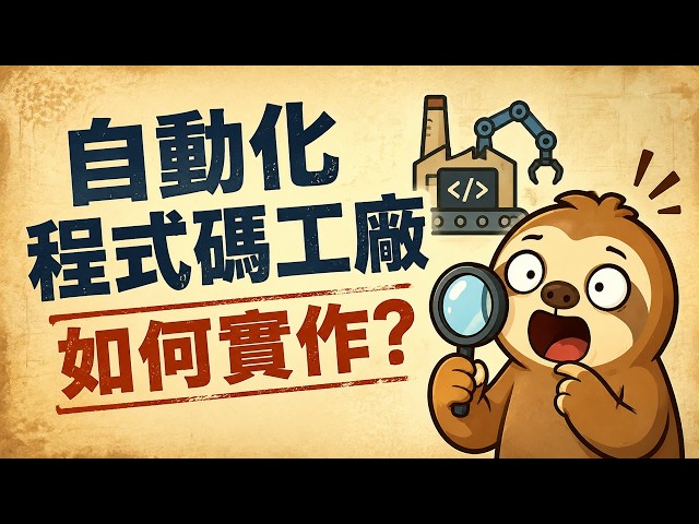 EP373 - 程式碼自動化工程實戰：從模糊需求到自動化測試的閉環流程，工程師如何轉型成為系統管理者？
