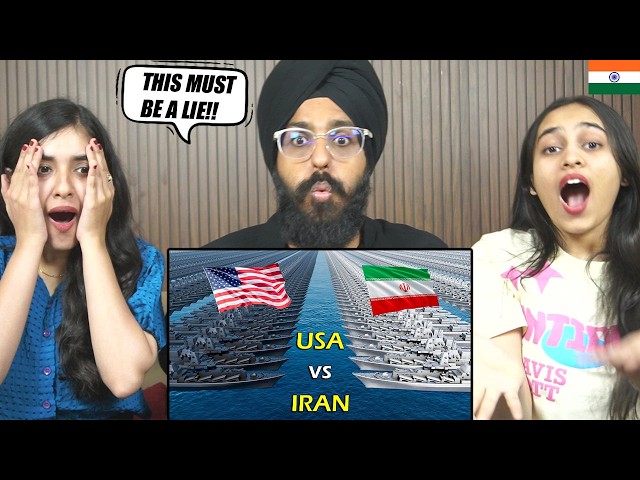 Indians REACT to U.S vs IRAN Military Power Comparison 2026!!