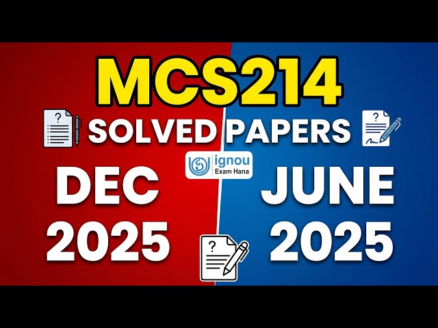 MCS214 Professional Skills & Ethics Solved Question Paper Dec 2025 & June 2025 | IGNOU MCA