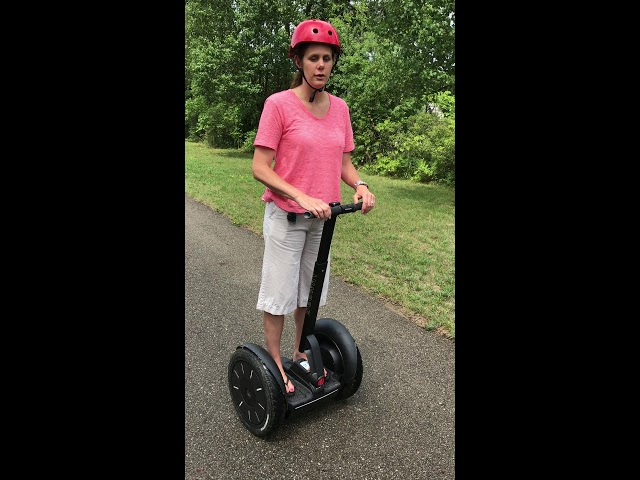 How to ride a Segway