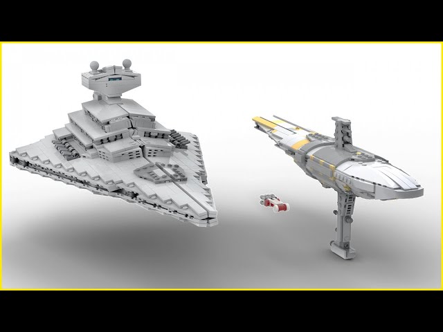 LEGO TUTORIAL | Star Wars | MC-75 Profundity #StarWars | 1:3200 Scale