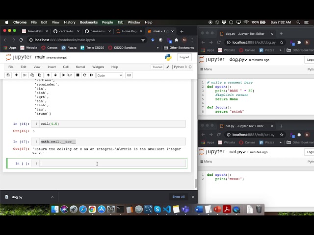 [CS 220 / CS319 Spring 2021] LEC 7 Video 3: print vs return