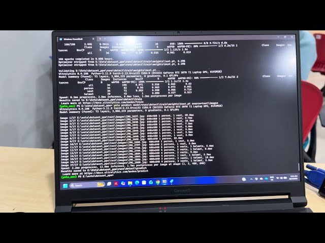 Artificial Intelligence (AI) YOLO Training Command for Detection Model Part 2 #malaysia #yolov8